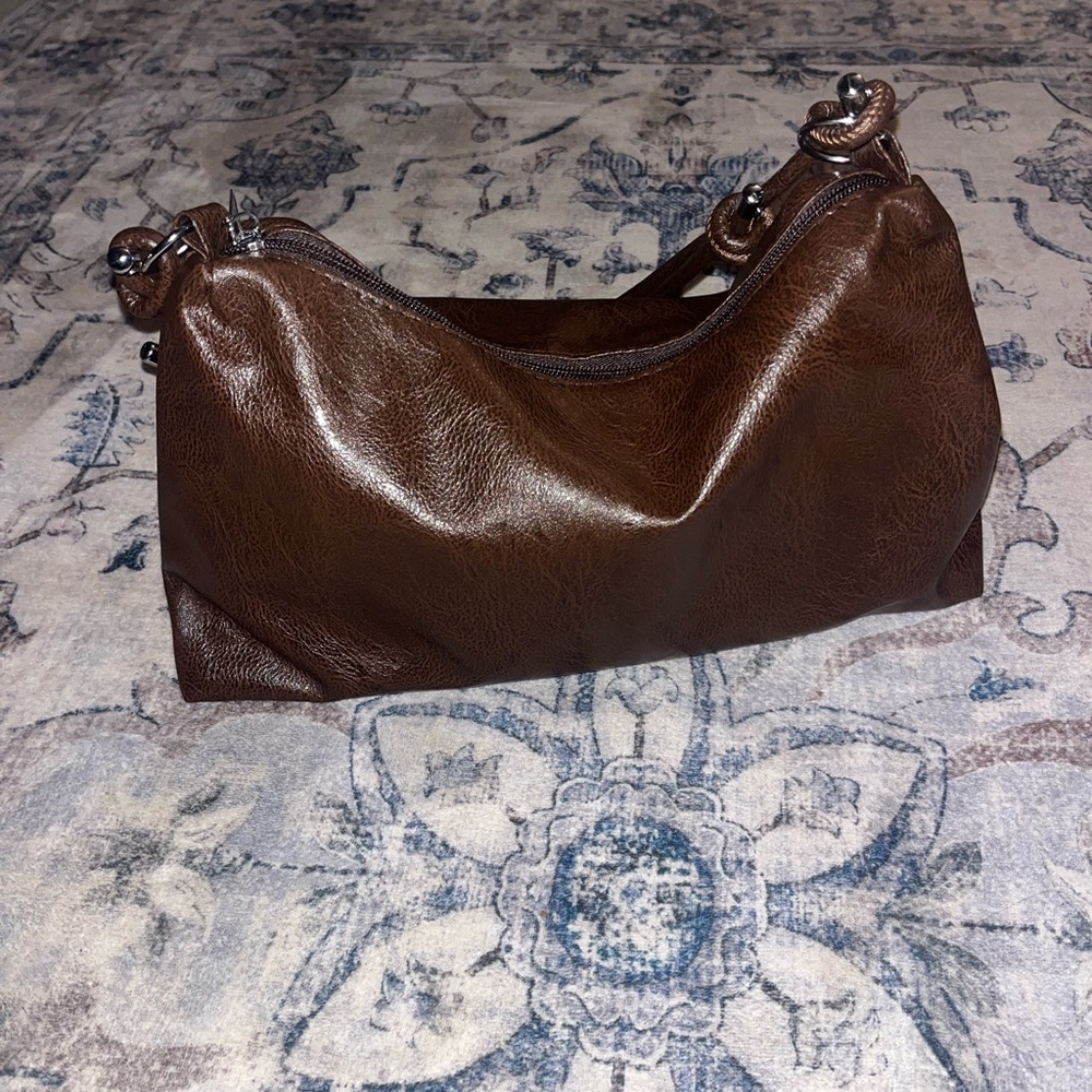 Ann Taylor Rich Brown Shoulder Bag
